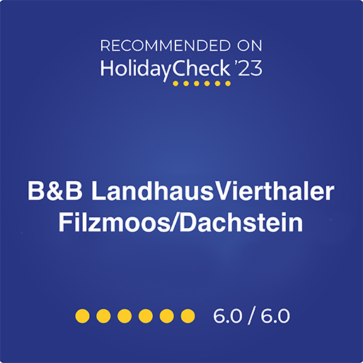 Holiday Check Award-Pension Vierthaler | Bed & Breakfast