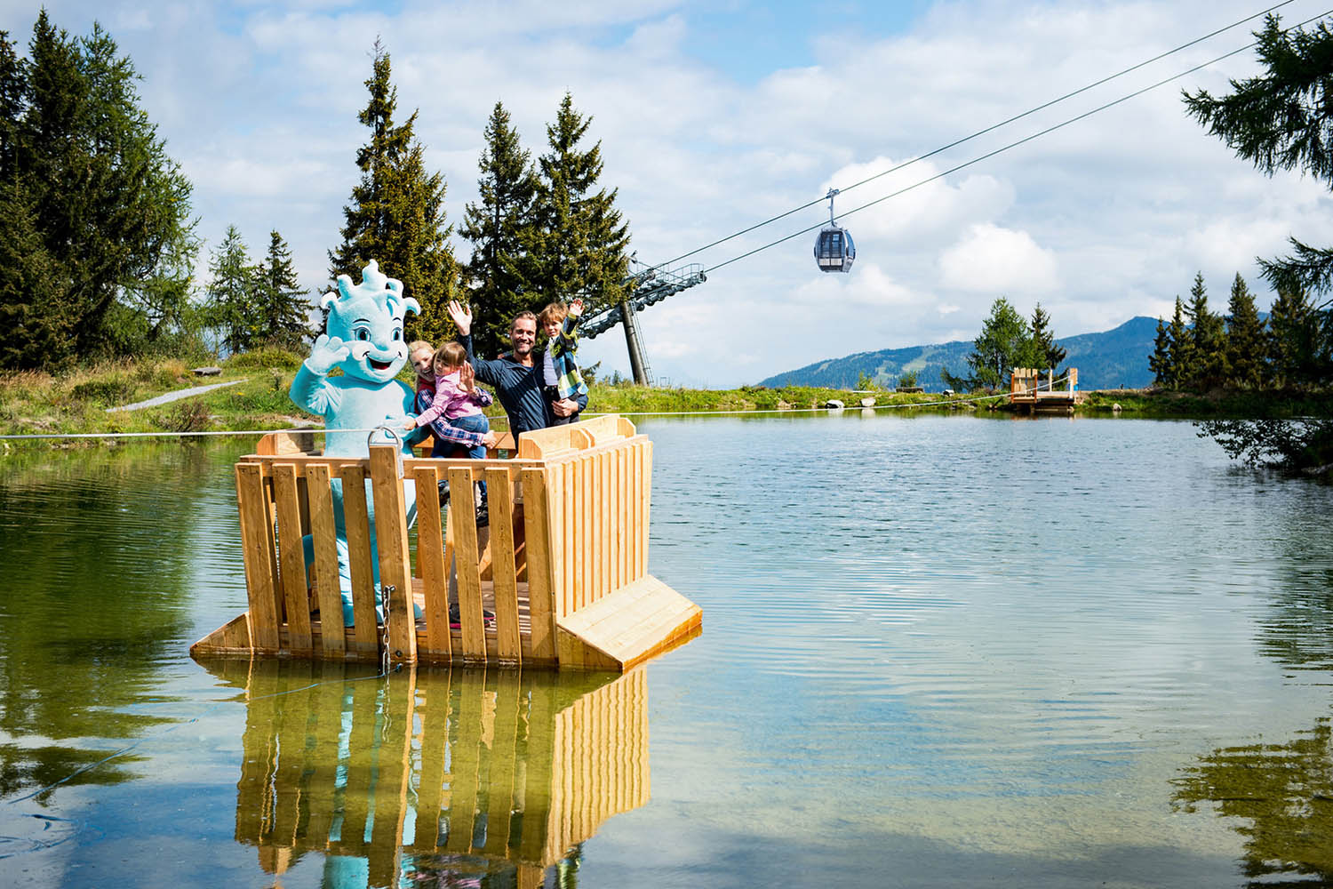 Familienurlaub im Sommer - B&B Landhaus Vierthaler in Filzmoos